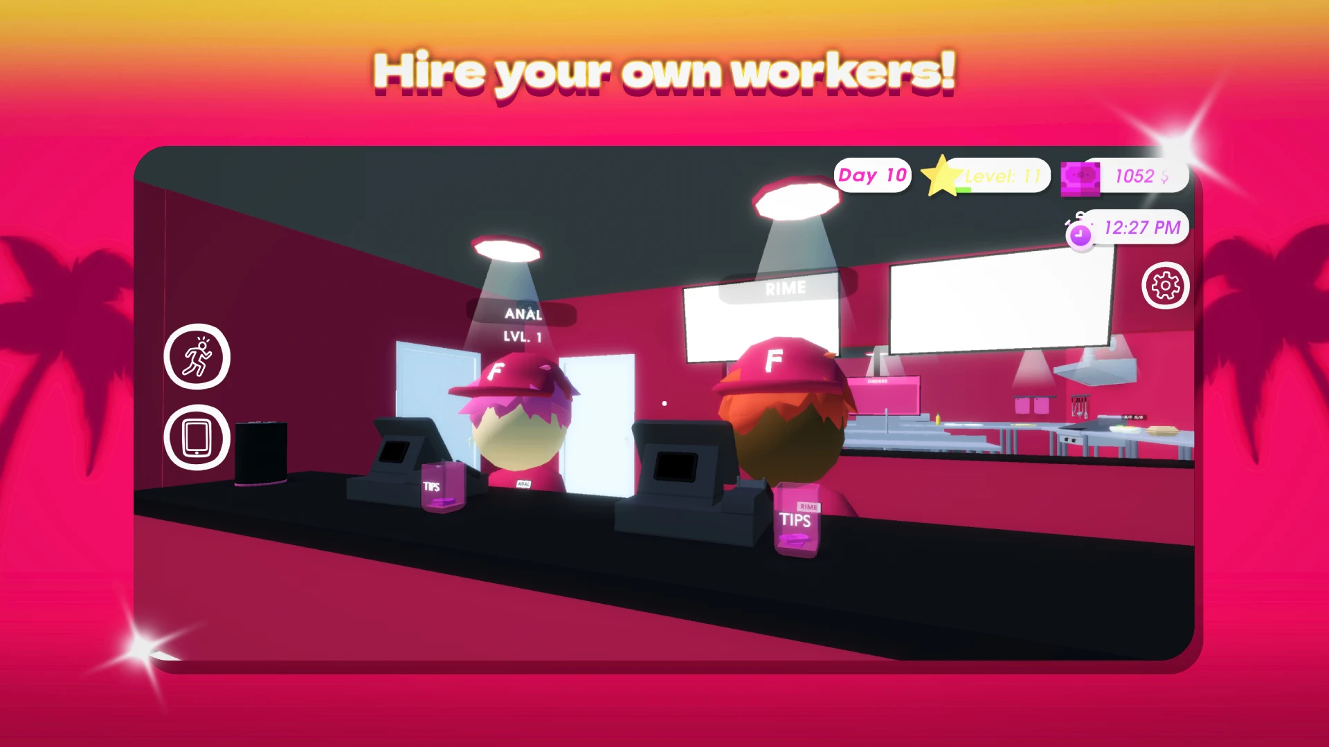 Floptropica Fast Food Sim screenshot